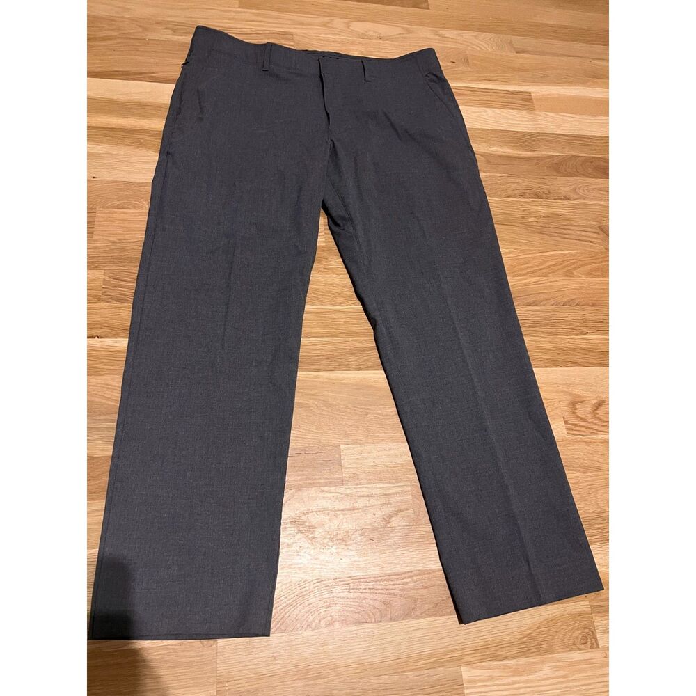 Haggar In Motion Men's Rover Active Fit Pants Gray